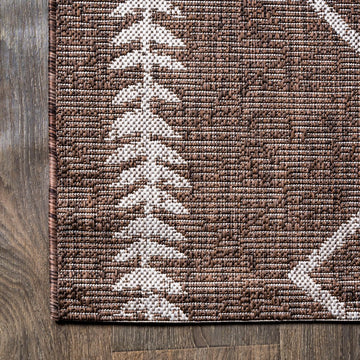 Derya Tribal Diamond Trellis Indoor/outdoor Area Rug